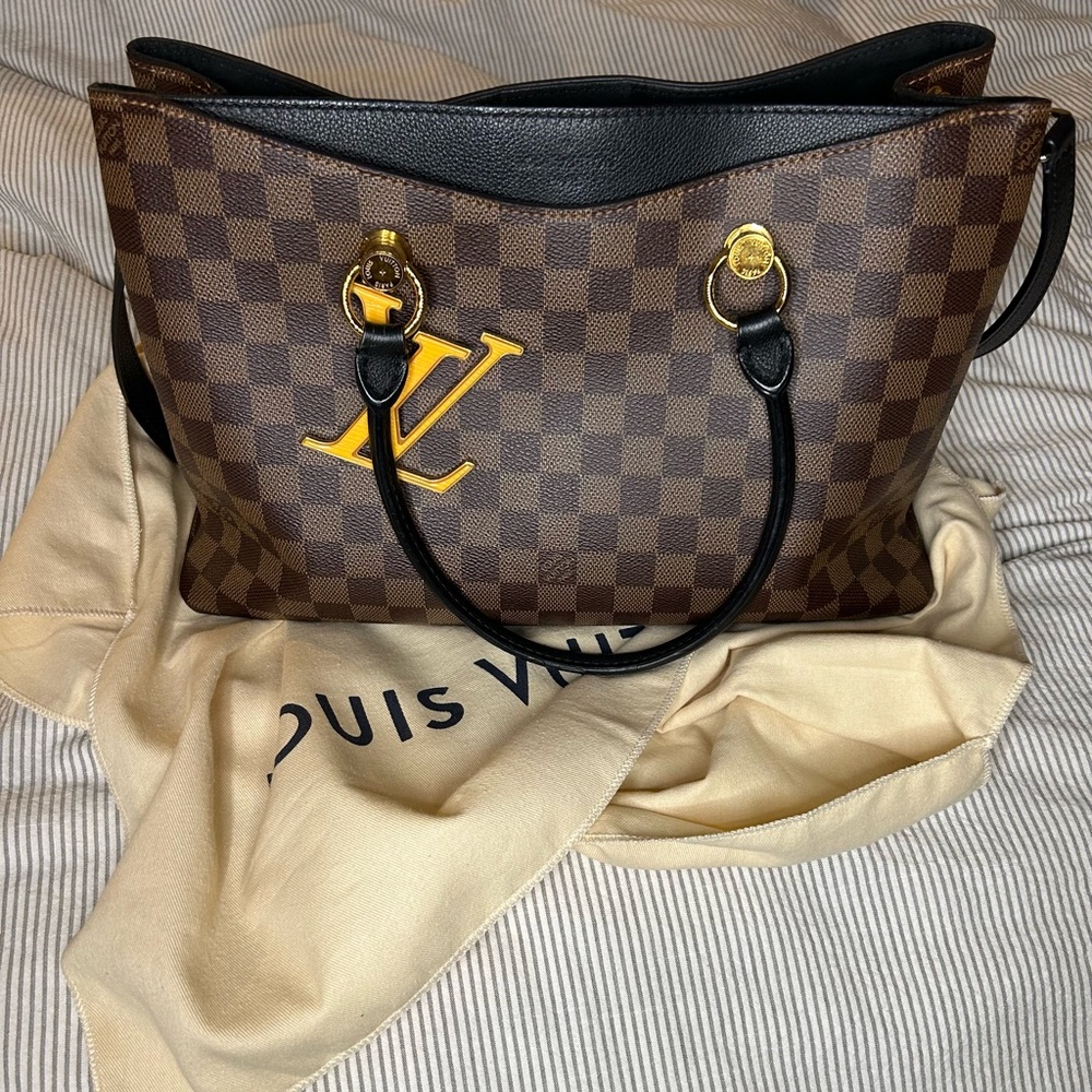 Louis Vuitton Brown Damier Ebene Shoulder Bag